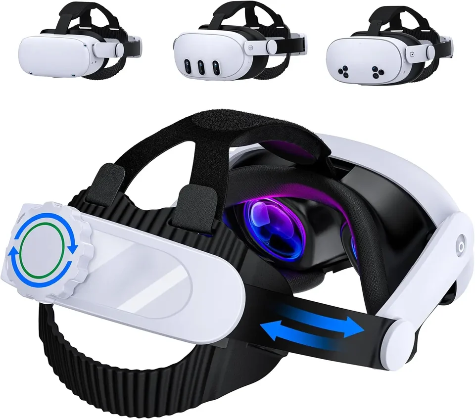 Comfort Adjustable Headstrap for Meta Quest VR