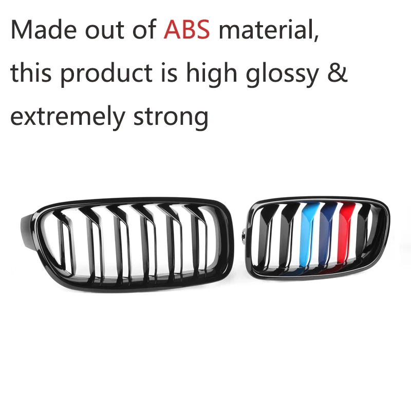 Car Front Bumber Kidney Grille Sport Racing Grills Car Styling for BMW 3-Series F30 F31 F35 316i 318i 320i 328i 330i 2012 -