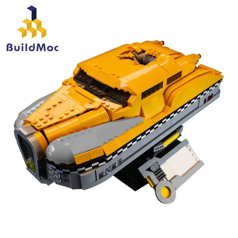 

Future Space Star Series 5th Element Taxi Rocket high-tech Building Blocks City Brick Children Movie Classic Collection Toy Gift