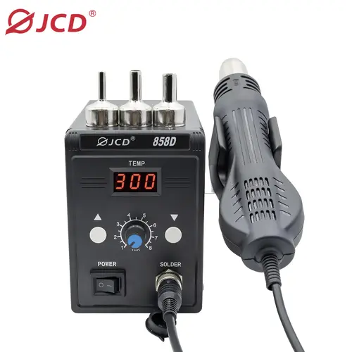 JCD 8208 Heat Gun Micro Soldering Station 750W Soldering Hot Air Gun LCD Digital Hair Dryer For BGA IC Welding Repair Tools - Image 9