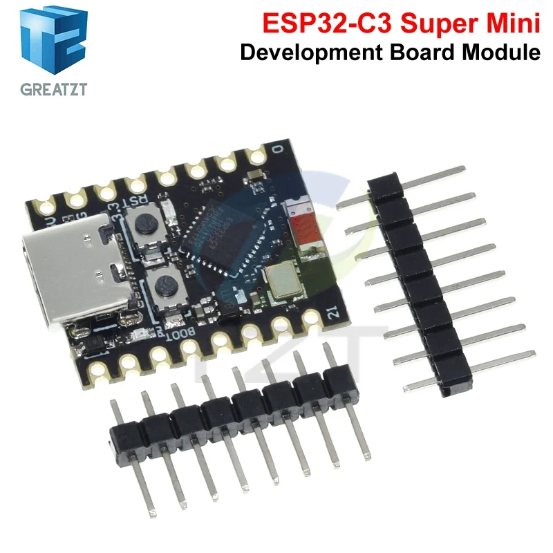 รูปสินค้า GREATZT ESP32-C3 บอร์ดพัฒนา ESP32 ซุปเปอร์มินิบอร์ดพัฒนา ESP32 บอร์ดพัฒนาอินเตอร์เน็ตไร้สายบลูทูธสำหรับอาร์ดูโน่