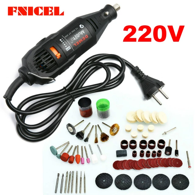 220V/110V Mini Rotary Tool DIY Mini Dremel Drill Power Tool Mini Grinder  Hand Drill Polishing Machine With Dremel Accessories - AliExpress