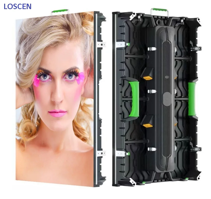 Panel de pantalla LED P2.976 para pared de vídeo al aire libre, DJ