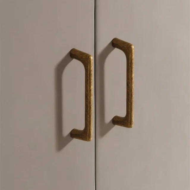 Retro ตู้อุปกรณ์ครัวโบราณ Dresser ประตูฮาร์ดแวร์ห้องครัวตู้จับลิ้นชักดึงเฟอร์นิเจอร์ Handle 6