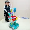 Children's Cleaning Cart Simulation Home Set Toy Dinosaur Little Yellow Duck Rabbit Sweeping Tool Combination Gift Box Birthday 6