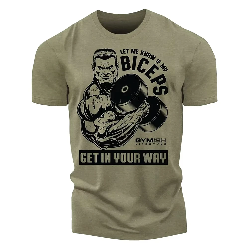 3d Men's Printed Training T-Shirt,Fun Gym Short Sleeved T-Shirt,Elastic Breathable Top Summer Men Clothes Funny T Shirts Men