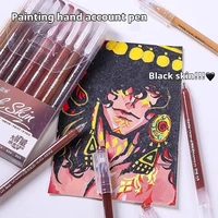 Languo 207/45/9 Colors Morandi Gel Pen 0.6mm Diary Scrapbook Painting DIY Gel Pen Set Color Drawing Art Markers School Supplies 4
