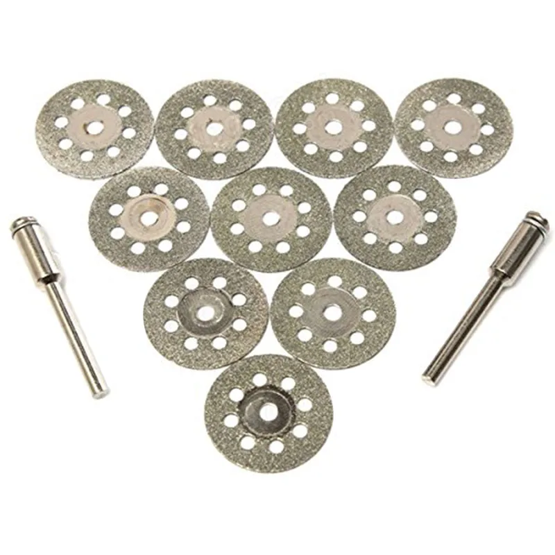 회전 도구 액세서리 컷 오프 휠 디스크, Proxon Dremel 회전 도구 장인에 적합, 22mm