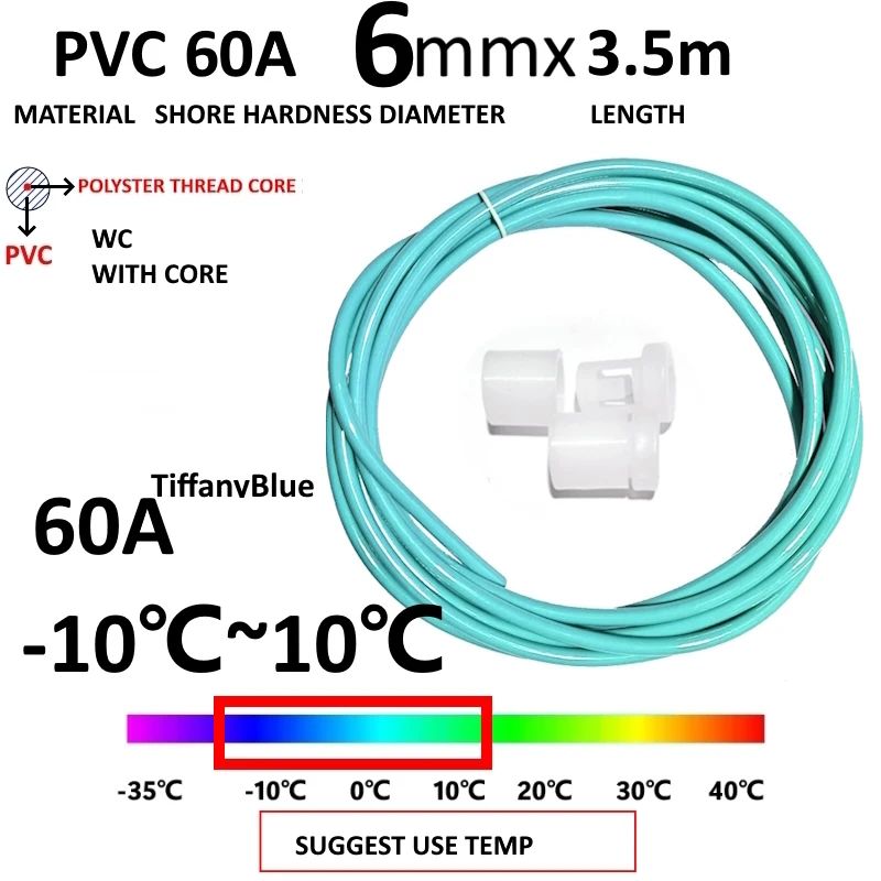 Jump Rope PVC Backup Rope WITH POLYSTER CORE THREAD Inside Accessories Change With Clamps