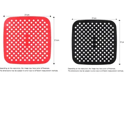Silicone Non - Stick Baking and Grilling Mat (Square 21cm 2pcs)
