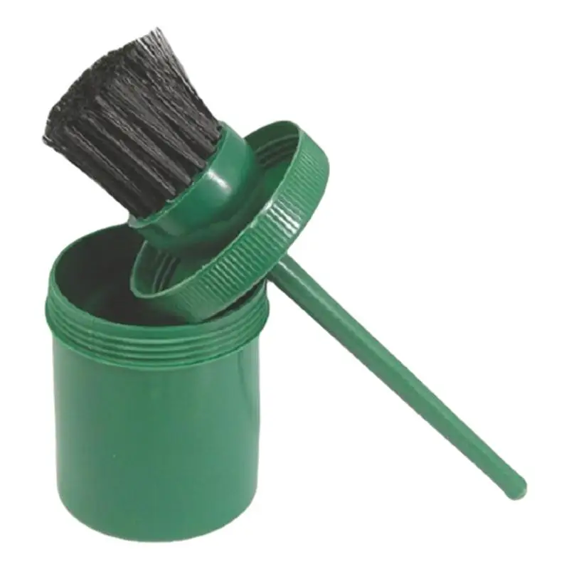 

Hoof Oil Brush Horse Hoof Cleaning Oil Brush With Bottle Leak-Proof Hoof Oil Bottle For Horse Training Racecourses Horse