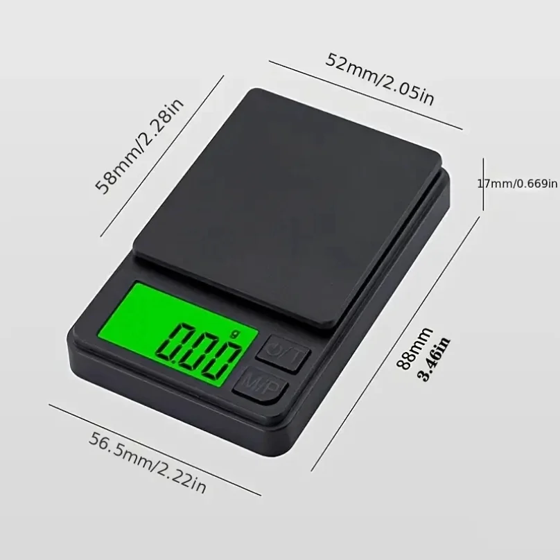 100/1000g 0.01g mini digital scale high precision electronic pocket scale thumbnail 7