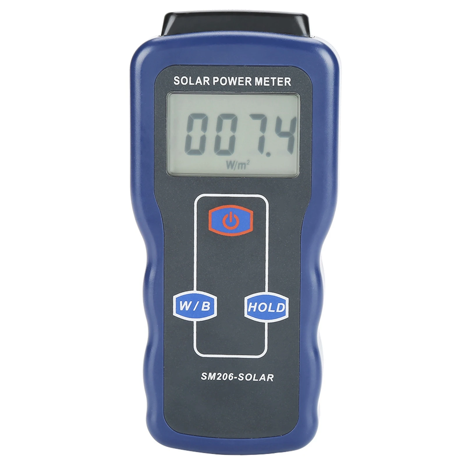 SM206 Digital Solar Power Meter Sun Light Radiation Measuring Testing Instrument Solar Radiation Meter Energy Tester solar power meter