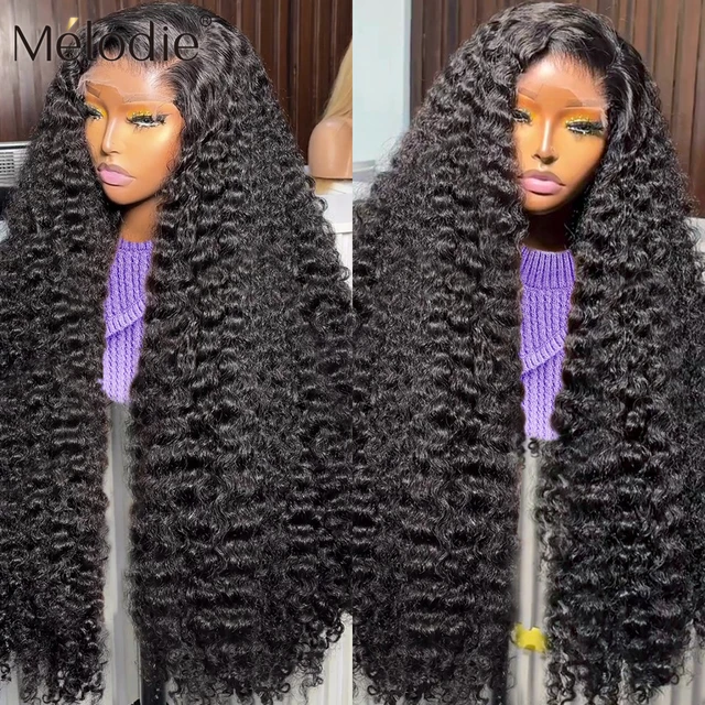 Melodie 220% HD 30 40 Inch Straight Lace Front Human Hair Wigs Glueless  Ready To Go Transparent 13X4 13X6 Frontal Wig For Women - AliExpress