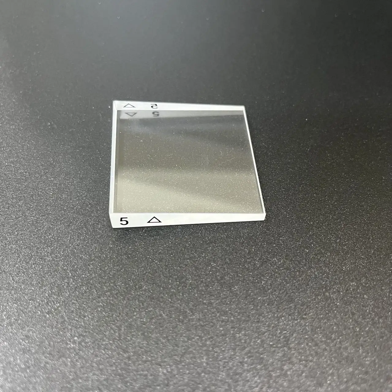 5 degrees Optical Wedge Prism for Ophthalmic Strabismus - Prisms Glass Lens Processing - Triangular Prism for Strabismus Glasse