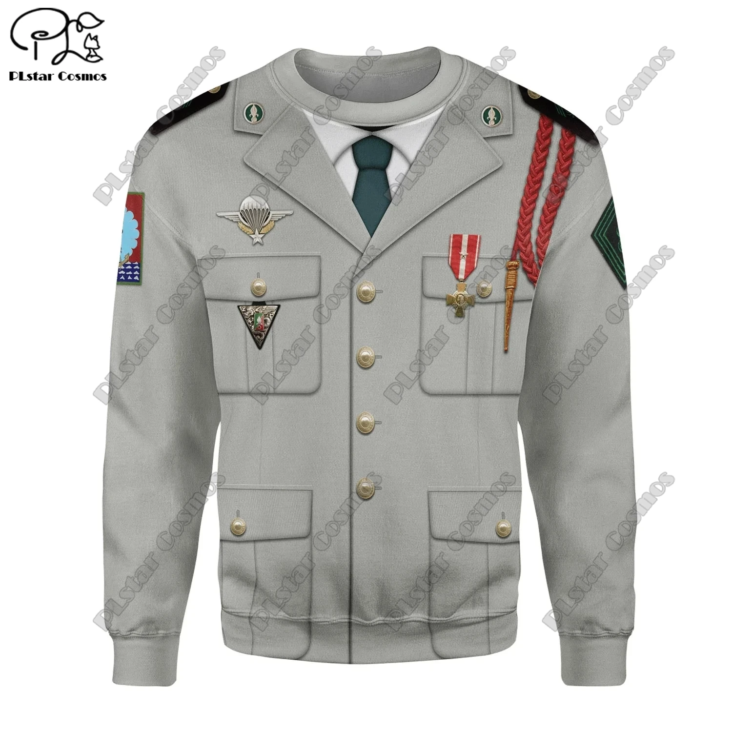 Infantry French Noble Soldier Uniform 3D Printed Hoodie Street Women Men's Pullover/Sweatshirt/Zip Hoodie A9