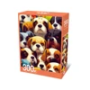 Jigsaw Puzzles for Adults/Kids 300 Pieces Group Cute Dogs Jigsaw Puzzles Families Games Toy for Home Art Decor Puzzles 15" x 10" 6