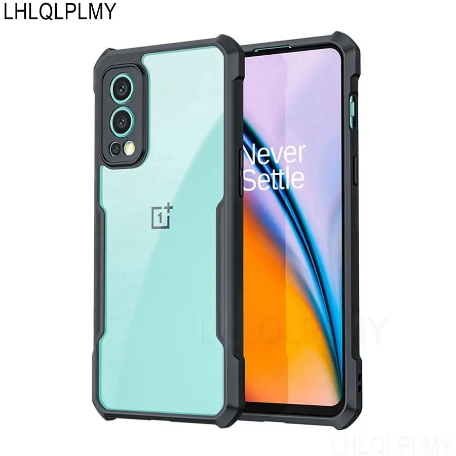 Acrylic Shockproof Silicone Soft Phone Case - Protective Cover