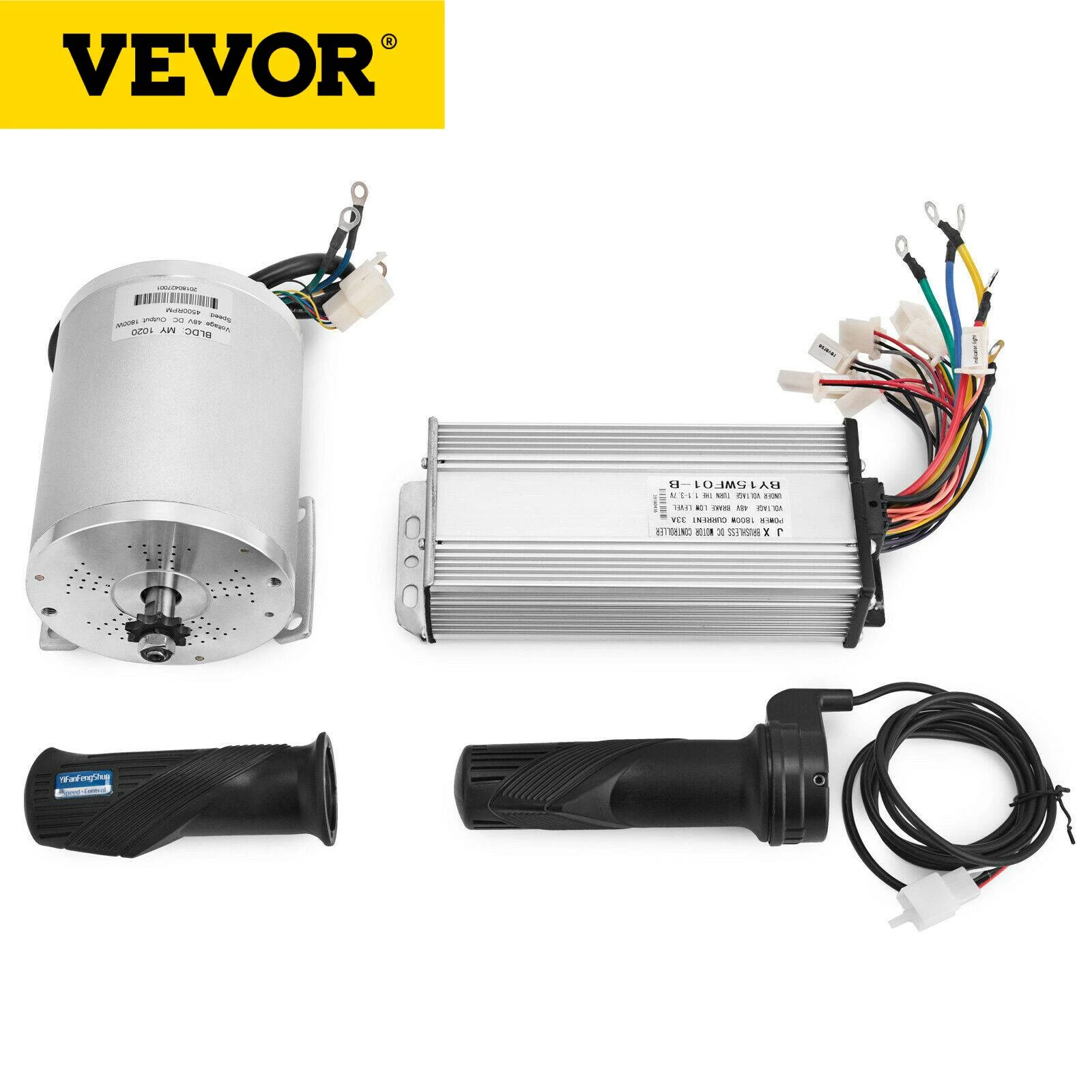 solid invention conspiracy Vevor Brushless Dc Motor Electric Bikes Motor 500w-3000w 36v-72v With Speed  Controller & Charger For E-scooters Go-karts E-bike - Dc Motor - AliExpress