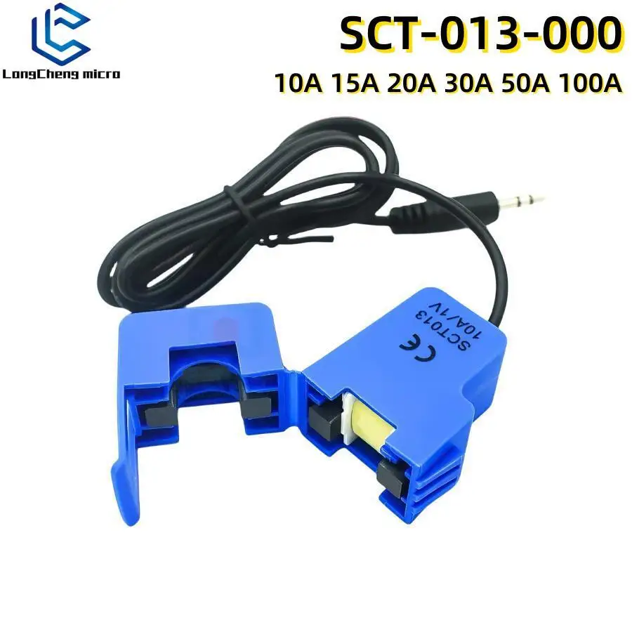 Sensore Corrente SCT-013-000 100A/1V Per Arduino - Trasformatore Nucleo Divisore Con Modulo ADC - Foto 7