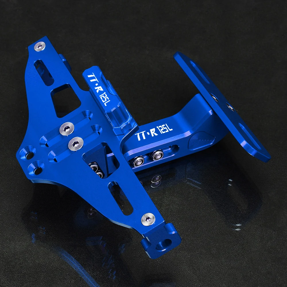 

FOR YAMAHA TTR125L TTR 125L TTR 125 L 2000-2014 2015 2016 2017 License Plate Holder Number Plate Frame Bracket Turn signal Light