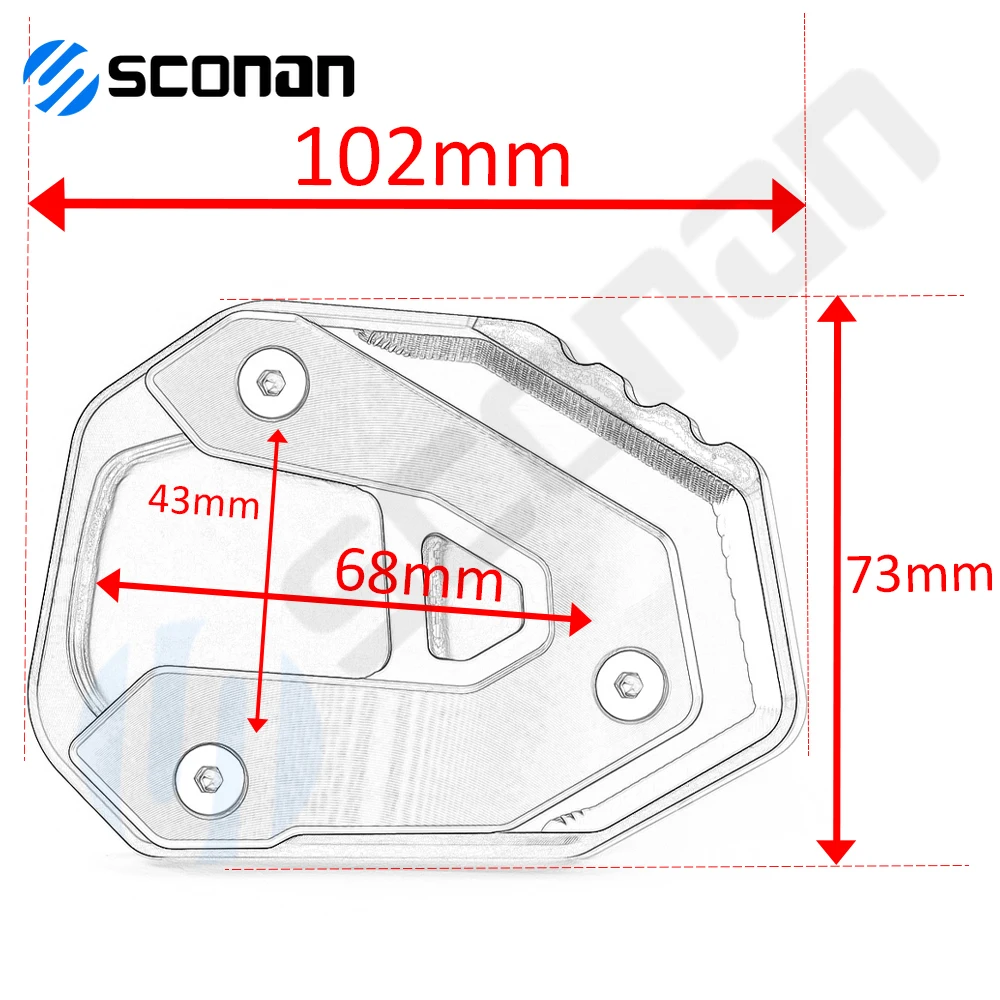 Рисунок 2 - Подставка для мотоцикла HONDA XADV