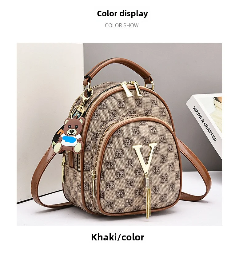 Classic Small Backpack For Women - Stylish Shoulder Messenger Bag_voghion.com