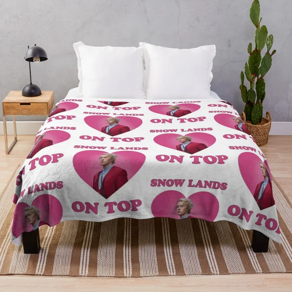 

Snow Lands On Top Coriolanus Snow Throw Blanket Decorative Throw for babies Giant Sofa Blankets For Sofas Blankets