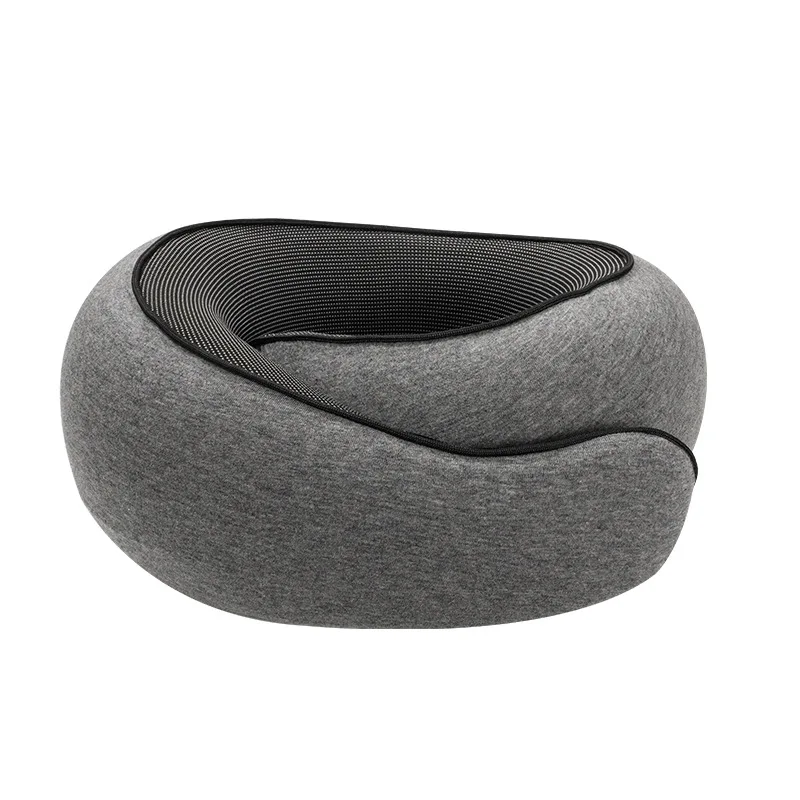 Memory Foam Snail-Style Travel Neck Pillow - Portable, Adjustable Comfort Pillow