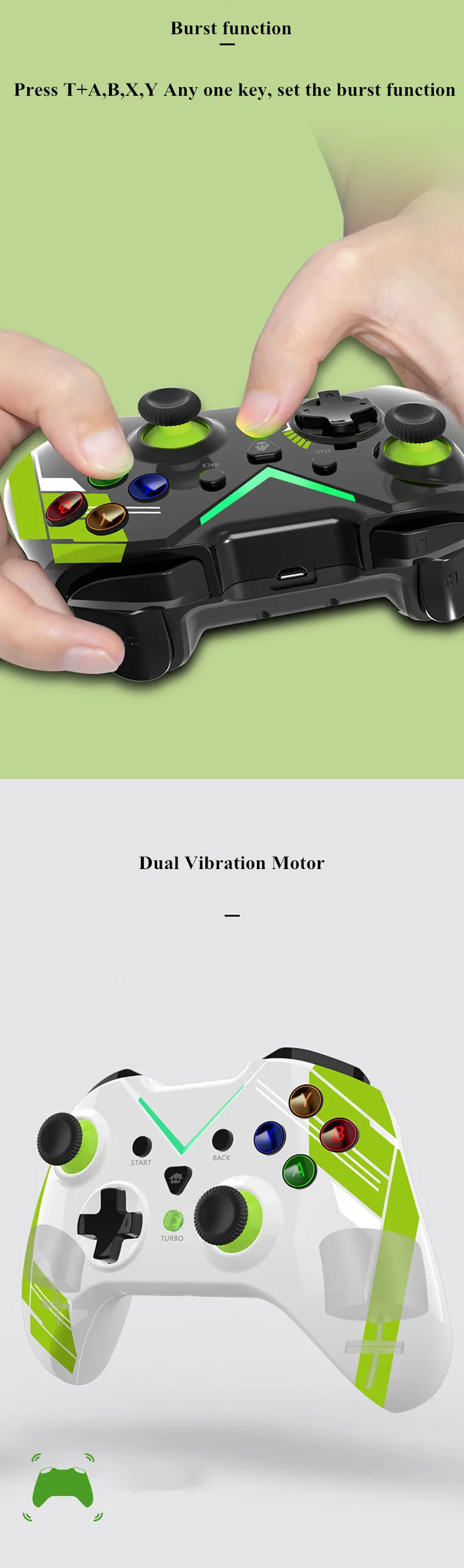 2022 Version Wireless game Controller For Xbox one Series X/S Console Dual Vibration Gamepad For Xbox One/Slim Console Gamepad