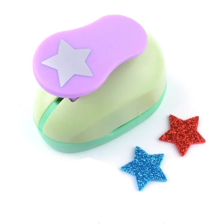 25mm star punches for eva paper punch craft perfurador cutter scrapbooking paper punch for kids furador diy puncher scrapbook punches