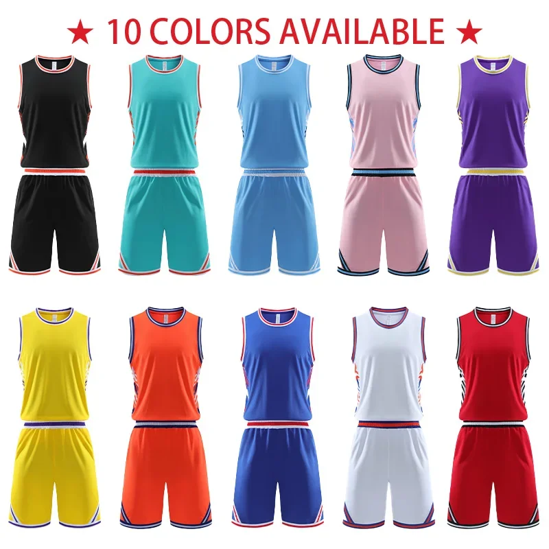 Boys Girls Basketball Jersey Sets Uniforms kits Children Sports Clothing Breathable Training Basketball Jerseys For Men JLS-713 For Basketball
