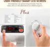 Automatic Bread Maker Machine, 1LB/1.5LB Programmable 2 Loaf Sizes, 3 Crust Colors, Small Digital Home Bakery with Dough, Cake, 4