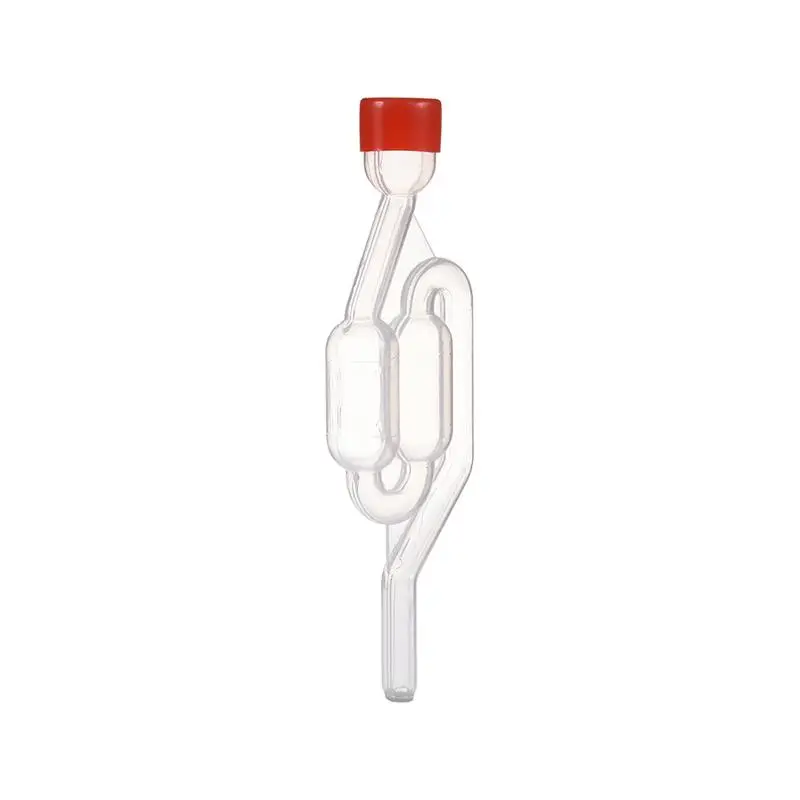 One-Way Wine Airlock Beer Brewing Fermentation Check Valve Air Lock Water Seal Home Winemaking Exhaust Valve Fermenter