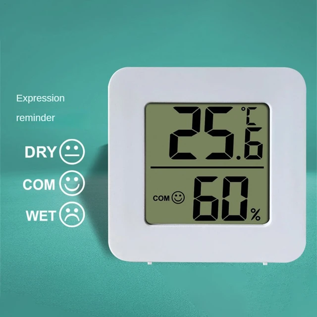 ThermoPro Digital Indoor White Hygrometer and Thermometer in the