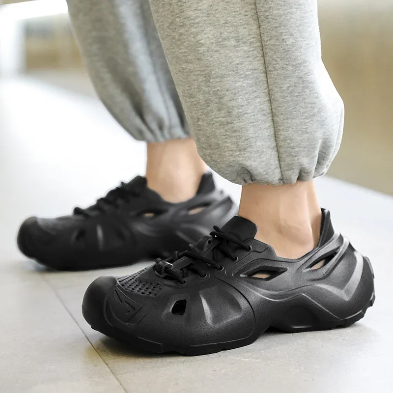 صنادل شاطئ إيفا خفيفة الوزن للرجال ، أحذية مريحة ،...