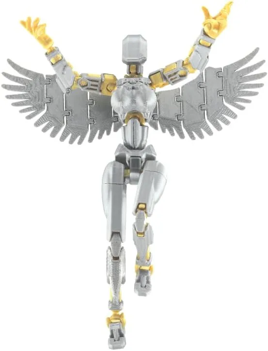 Mobile Doll Set 3d Printed Titan Robot Mobile Doll Posable Doll Suitable For Collectors Desktop Decoration action figures toys action figure toys