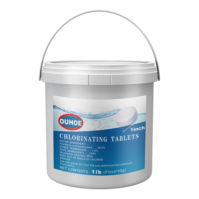 100G 300G 1 Font Úszómedence Tisztító Tabletta Medence Fertőtlenítő Vízparkhoz/Fürdőmedence/Tájmedence/Gyógyfürdő -Készletek - Image 5