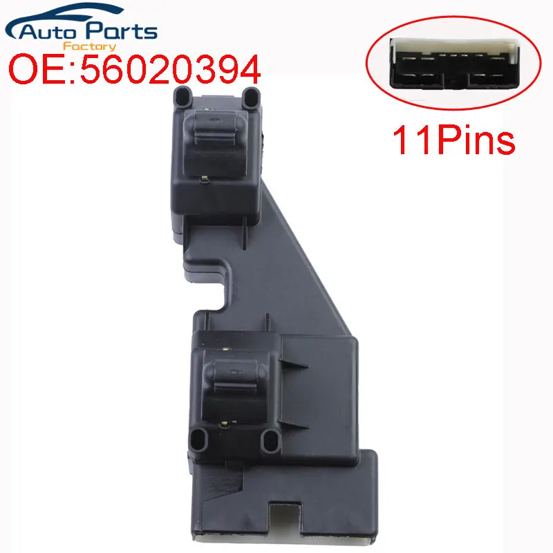 Nuovo Interruttore Alzacristallo Elettrico Per 99-00 Dodge Dakota Per 99-01 Dodge Ram 1500 2500 3500 56020394