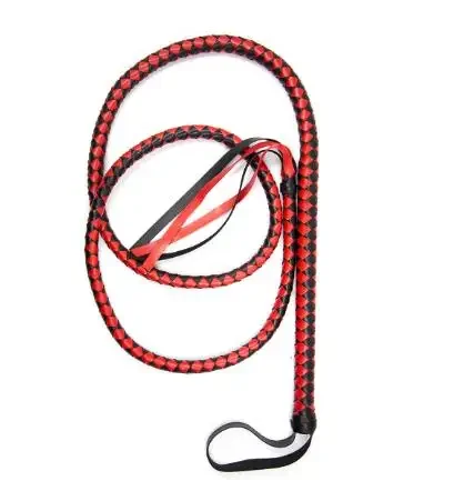 190cm black bullwhip equestrian whip