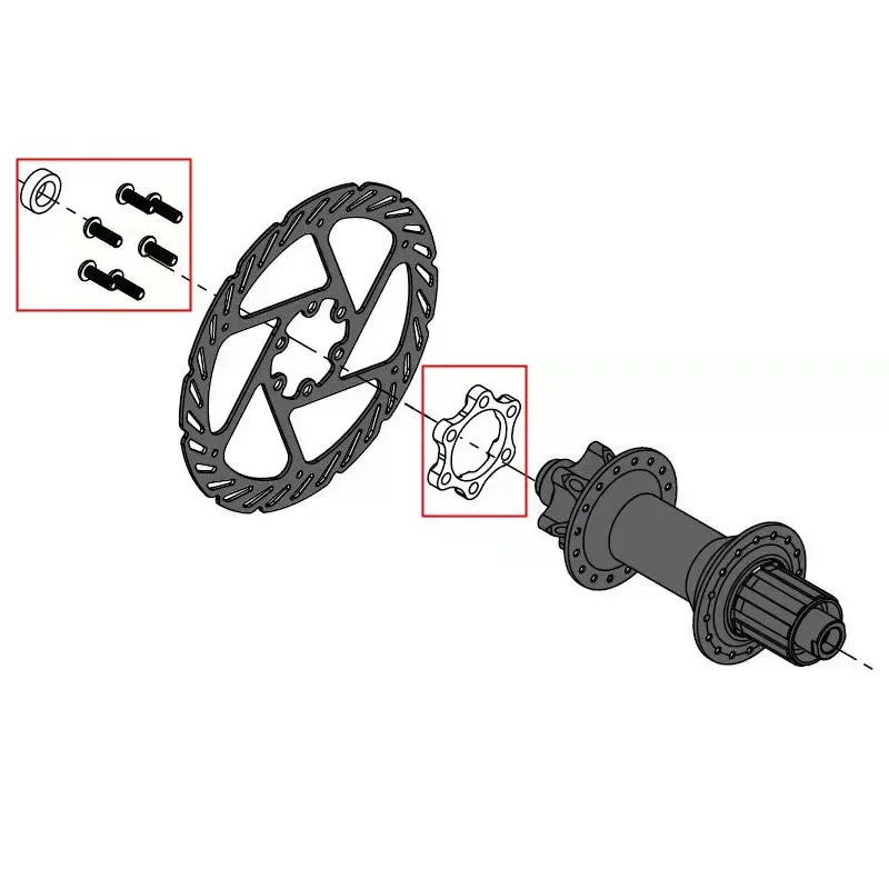 ZTTO Bicycle Boost Hub Adapter & Spacer Kit