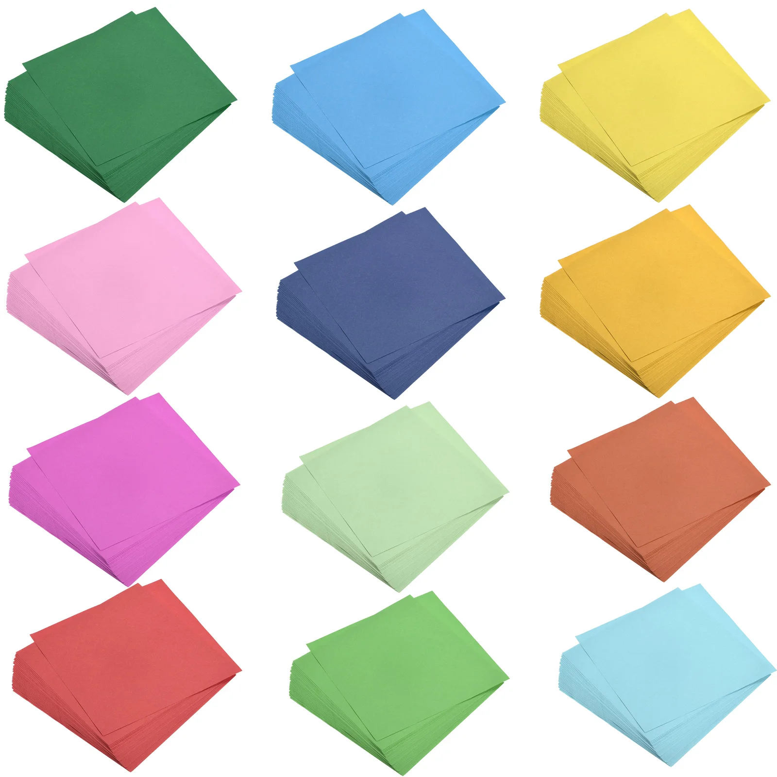100 Sheets Double Sided Origami Paper Set 1