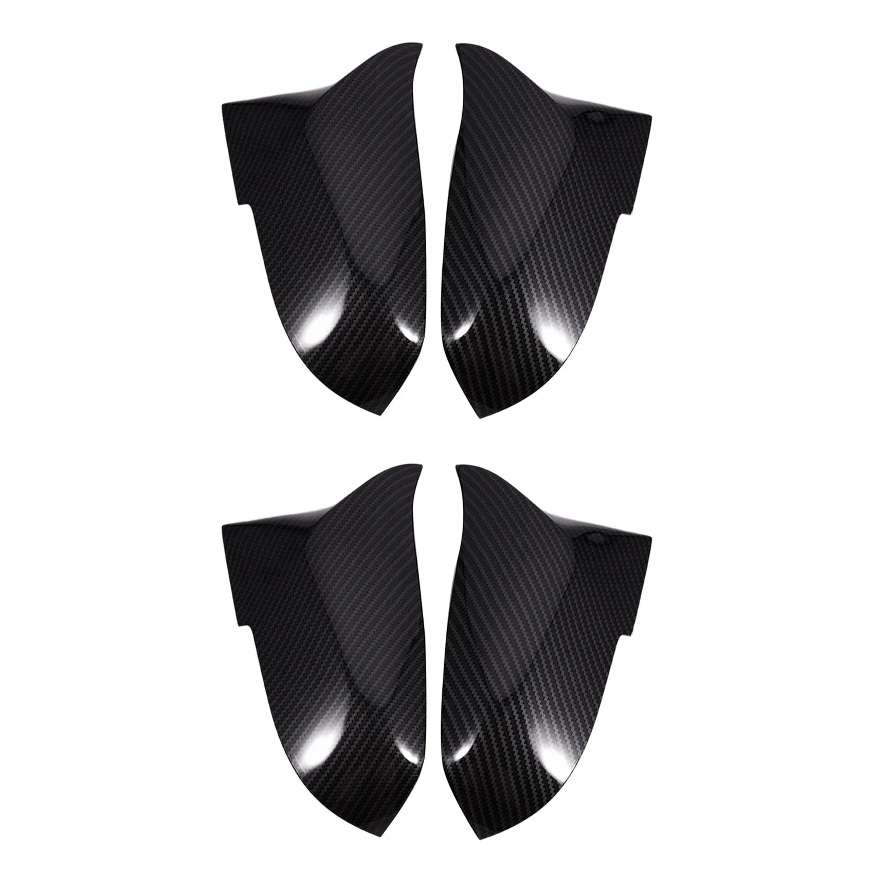 

2 пары, зеркальная крышка из углеродного волокна для Bmw F20, F22, F30, F31, F32, F33, F36, F34, F35