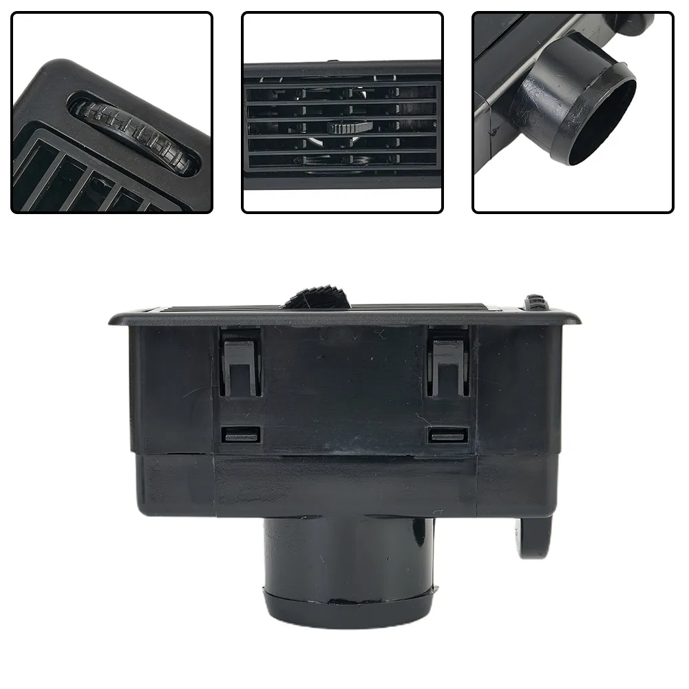 

Car Front Air Outlet Vent Dash Panel Heat AC Dash Ventilation Outlet Universal Air Vent Replacement For Car RV ATV Truck Trailer