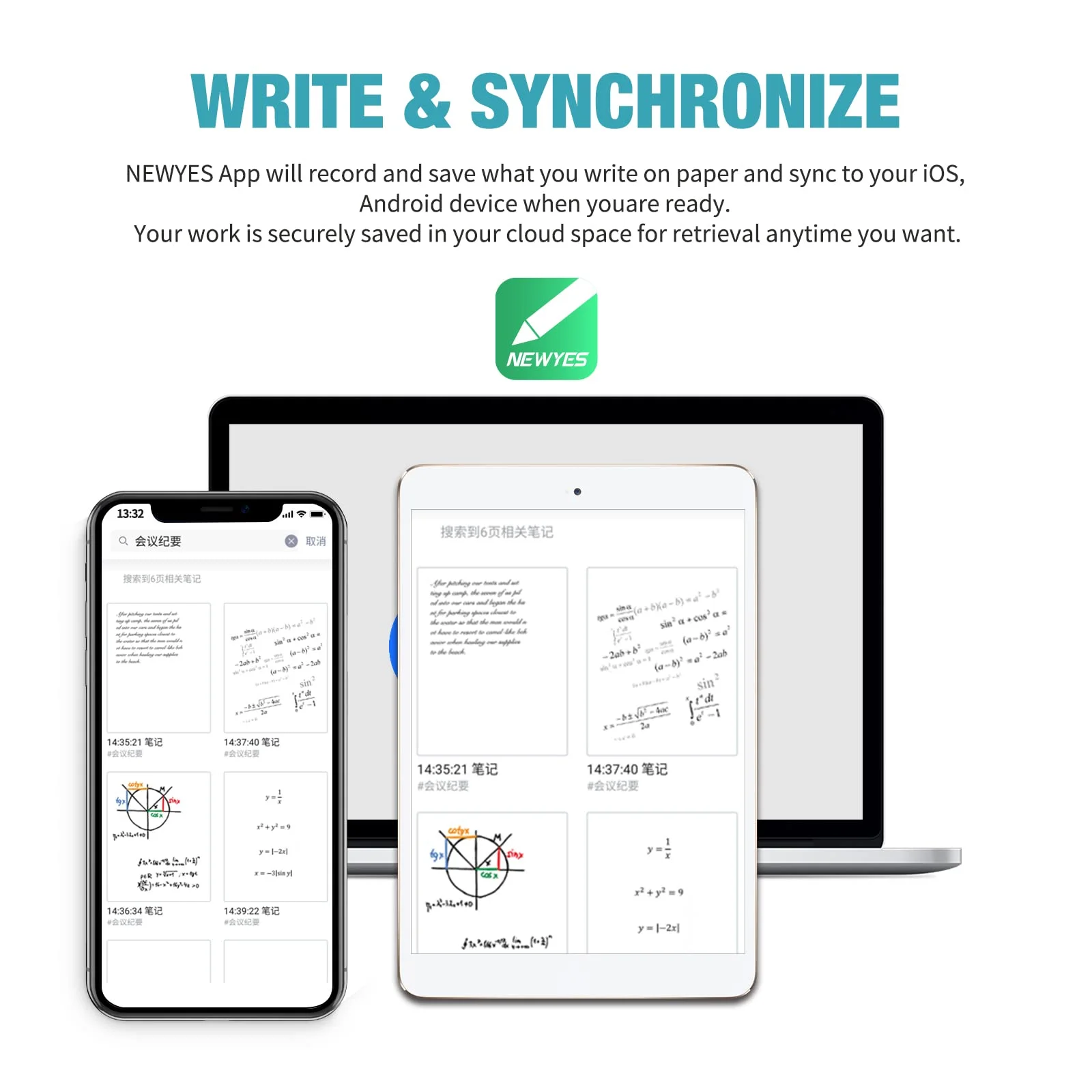 SyncPen3 Set Smart Pen Smart Notebook OCR Digital Pen for Students Designer Business Man Record Notes Voices Bluetooth Wireless