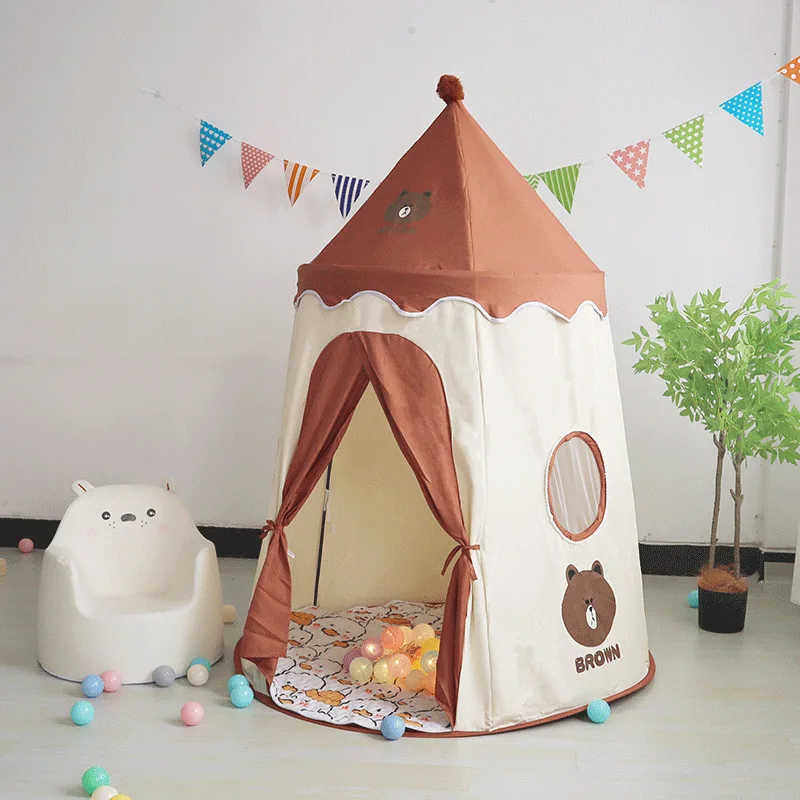 Yurt Theme Tent Baby Toys Funny Ocean Balls Pool Sport Toys for Kids Play Games House Indoor Children's Secret Base Playtent 5