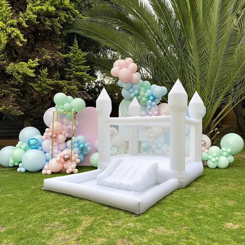 

Inflatable Mini Bouncer Jumping House with Ball Pool Slide Combination full PVC bouncy castle for Party/Event/Wedding for sale