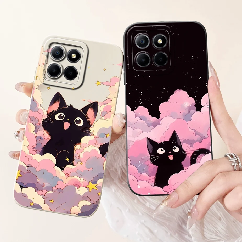 Cute Rabbit Cat Bow Soft TPU Phone Case Cover