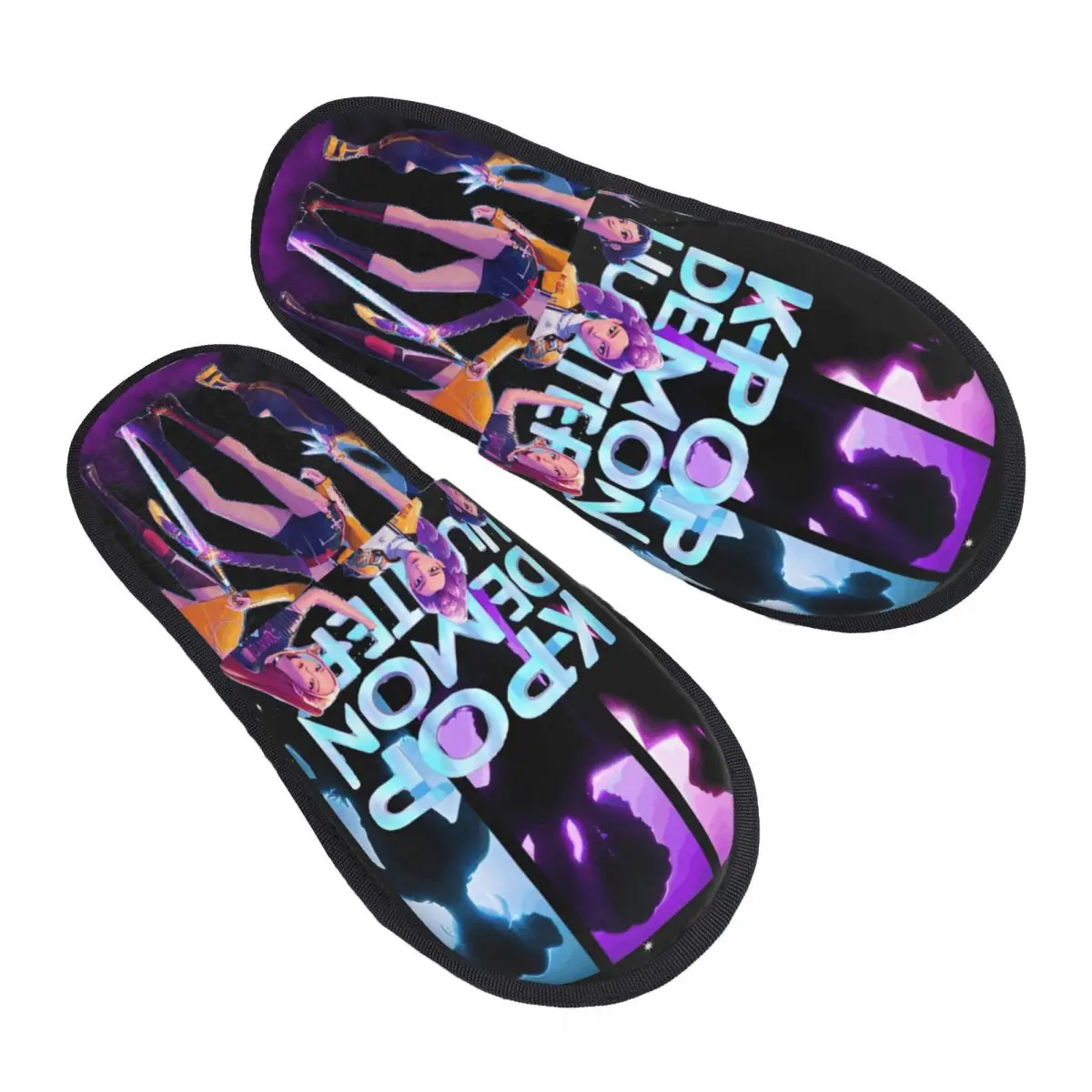 K-Pop Demon Hunters Winter Cotton Slippers 1