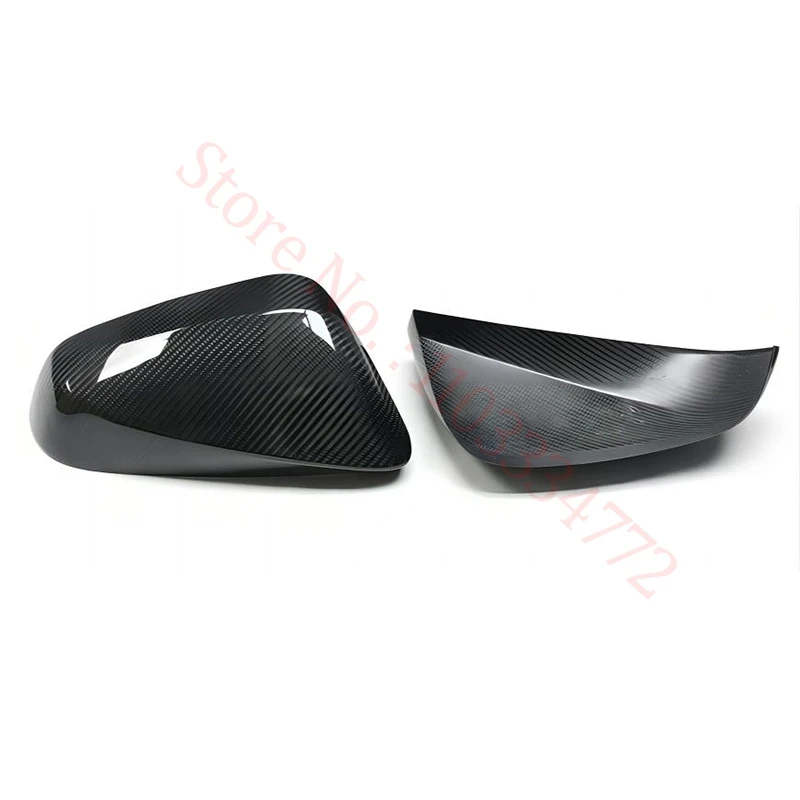 Rearview Mirror Cover For Lexus NX RX RZ 2014-2022 Real Carbon Fiber Car Side Door Wing Mirror Shell Add on Frame Case